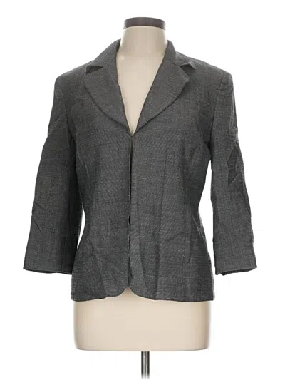 Pre-owned Chico's Blazer Jacket In Gray
