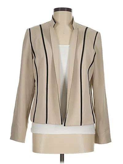 Pre-owned Chico's Blazer Jacket In Ivory