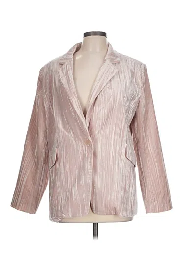 Chico's Blazer Jacket In Pink