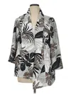 Chico's Blazer Jacket In Silver