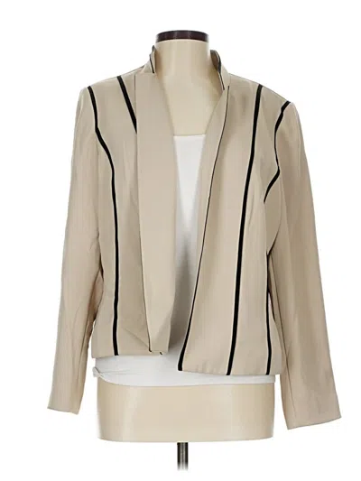Pre-owned Chico's Blazer Jacket In White