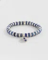Chico's Blue Stone Stretch Bracelet |  In Blue