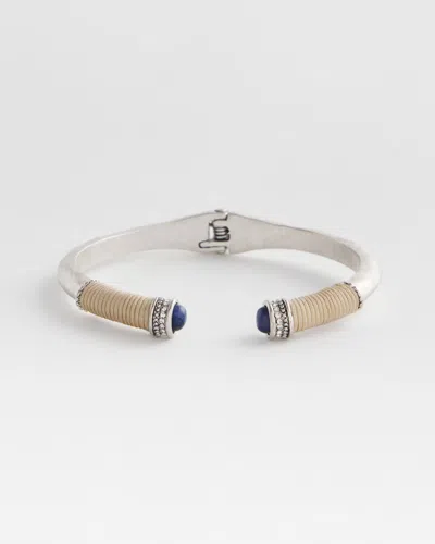 Chico's Blue Wrapped Cuff Bracelet |