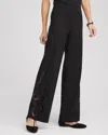 Chico's Brigitte™ Cut-out Wide-leg Pants In Black Size 0/2 |  In Black