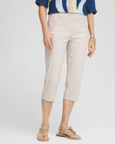 Chico's Brigitte™ Rivet Capri Pants In Neutral Size 18 |  In Smokey Taupe