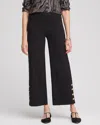 Chico's Brigitte™ Cropped Wide-leg Pants In Black Size 16 |  In Black