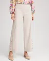 Chico's Brigitte™ Cropped Wide-leg Pants In Neutral Size 18 |  In Smokey Taupe