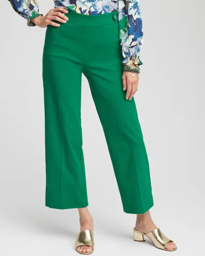 Chico's Brigitte™ Wide-leg Cropped Pants In Ivy League Size 12 |