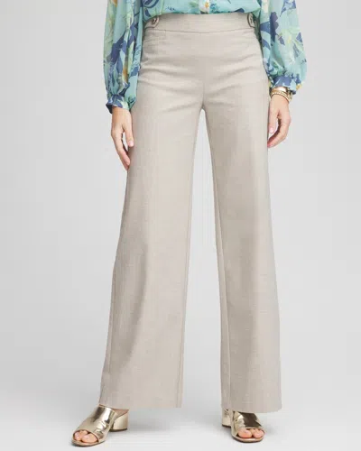 Chico's Brigitte™ Wide-leg Pants In Neutral Size 0/2 |  In Smokey Taupe