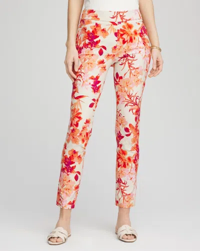 Chico's Brigitte Ankle Pants In Orange