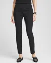 Chico's Brigitte Beaded Slim Ankle Pants In Black Size 14 |  In Black