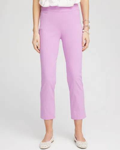 Chico's Brigitte™ Cropped Pants In Lavender Skies Size 16/18 |