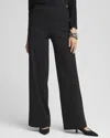 Chico's Brigitte Embellished Relaxed Straight Leg Pants In Black Size 16 |  In Black