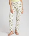 Chico's Petite Brigitte™ Aria Leaf Ankle Pants In White Size 14p |  In Alabaster