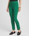 Chico's Brigitte Rivet Slit Ankle Pants In Juniper Size 14 |  In Juniper