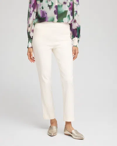 Chico's Brigitte™ Slim Ankle Pants In English Cream Size 0/2 |