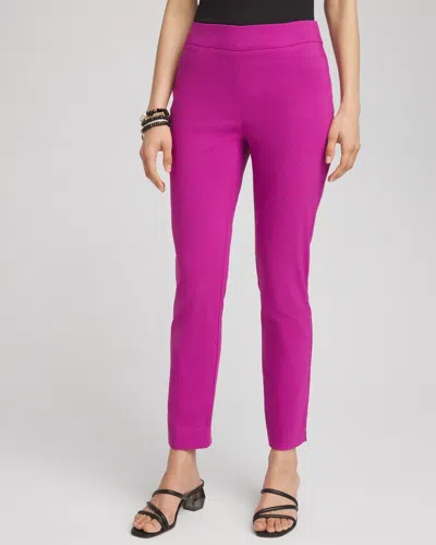 Chico's Brigitte™ Slim Ankle Pants In Purple Size 16 |  In African Violet