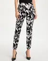 Chico's Blooms Brigitte Slim Pull-on Ankle Pants In Black In Black