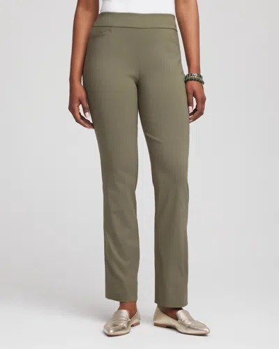 Chico's Brigitte Slim Pants In Nettle Leaf