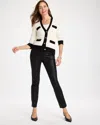 Chico's Brigitte Slim Pull-on Ankle Pants In Black In Black