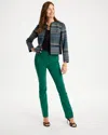 Chico's Brigitte Slim Pull-on Pants In Green Stone In Green Stone
