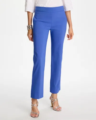 Chico's Brigitte Straight Crop In Amparo Blue