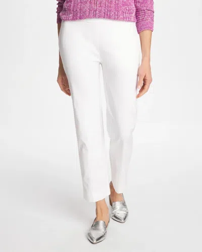 Chico's Brigitte Straight Crop In White