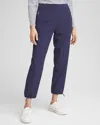 Chico's Bungee Cropped Pants In Blue Size 20/22 |  Zenergy Activewear In Passport Blue