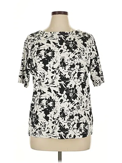 Pre-owned Chico's Cardigan Sweater In Black