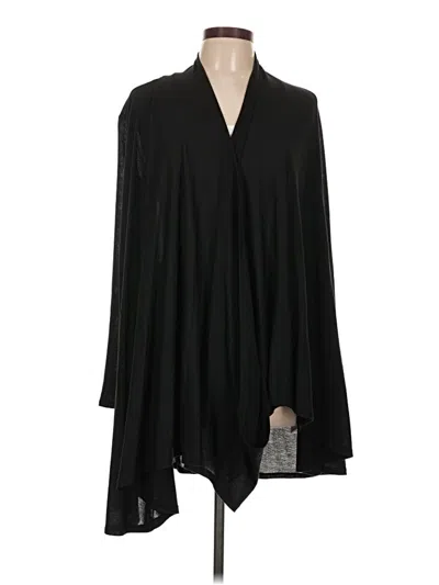 Pre-owned Chico's Cardigan Sweater In Black