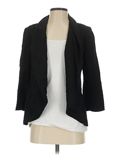 Pre-owned Chico's Cardigan Sweater In Black