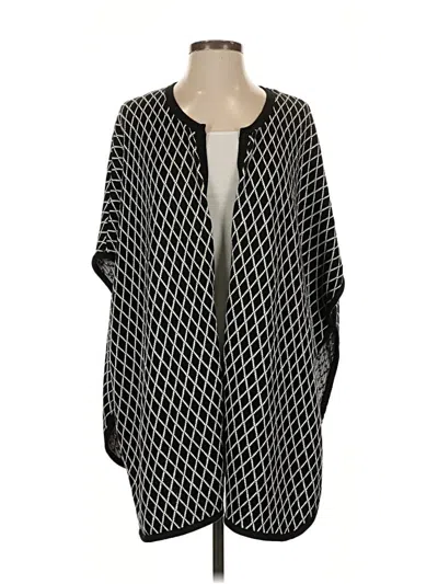 Pre-owned Chico's Cardigan Sweater In Black