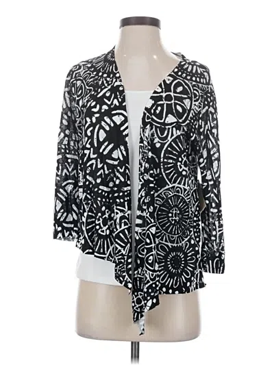 Chico's Cardigan Sweater In Black