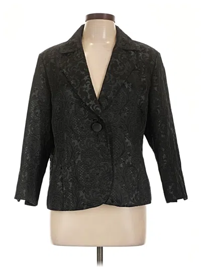 Pre-owned Chico's Cardigan Sweater In Black