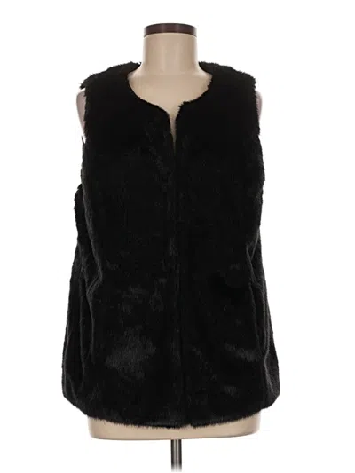 Pre-owned Chico's Cardigan Sweater In Black