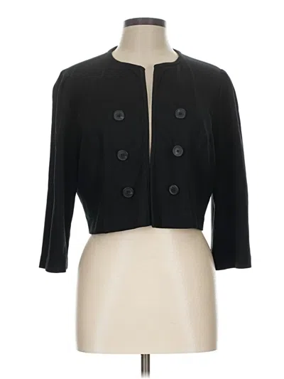 Pre-owned Chico's Cardigan Sweater In Black