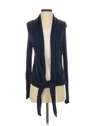 Pre-owned Chico's Cardigan Sweater In Blue