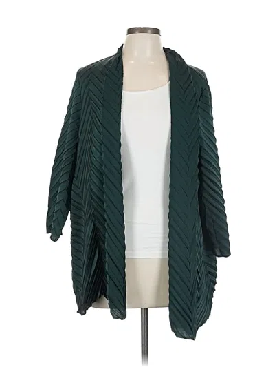 Pre-owned Chico's Cardigan Sweater In Blue