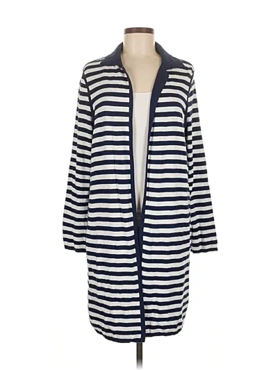 Pre-owned Chico's Cardigan Sweater In Blue