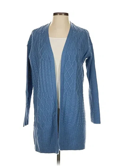 Pre-owned Chico's Cardigan Sweater In Blue