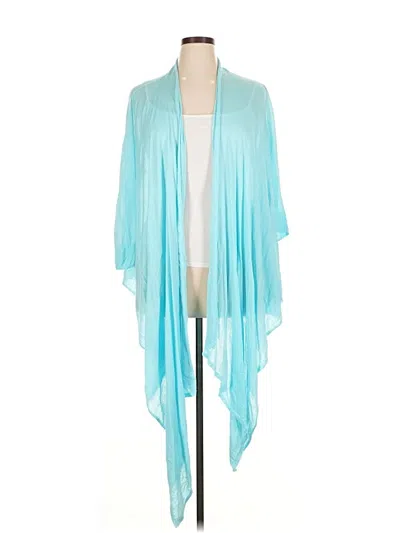 Pre-owned Chico's Cardigan Sweater In Blue