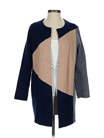 Pre-owned Chico's Cardigan Sweater In Blue