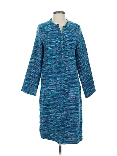 Pre-owned Chico's Cardigan Sweater In Blue