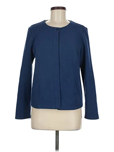 Pre-owned Chico's Cardigan Sweater In Blue