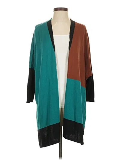 Pre-owned Chico's Cardigan Sweater In Blue