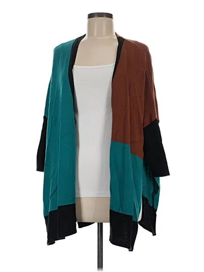 Pre-owned Chico's Cardigan Sweater In Blue
