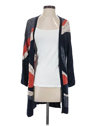Pre-owned Chico's Cardigan Sweater In Blue