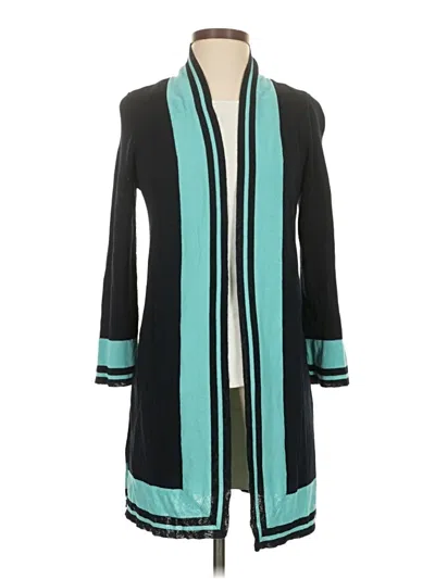 Pre-owned Chico's Cardigan Sweater In Blue