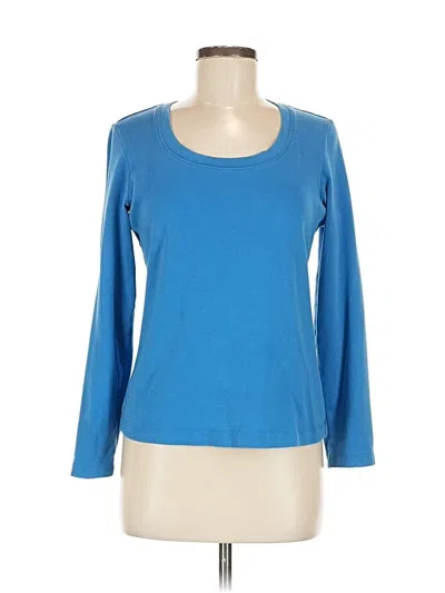 Pre-owned Chico's Cardigan Sweater In Blue
