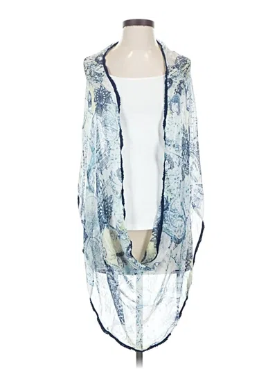 Pre-owned Chico's Cardigan Sweater In Blue